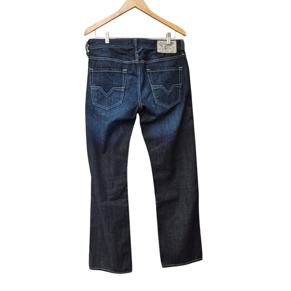 Diesel Mens Jeans Larkee Straight Dark Wash Mens Size 31/32 Button Fly